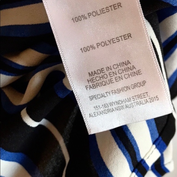 City Chic | BNWT | Hampton Longline Stripe Top Shirtdress | Cobalt | RRP $125 - Picture 8 of 14